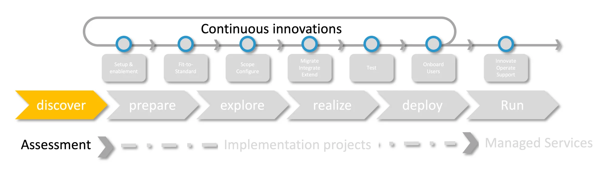 Scheer SAP Public Cloud Discovery Assessment aanpak